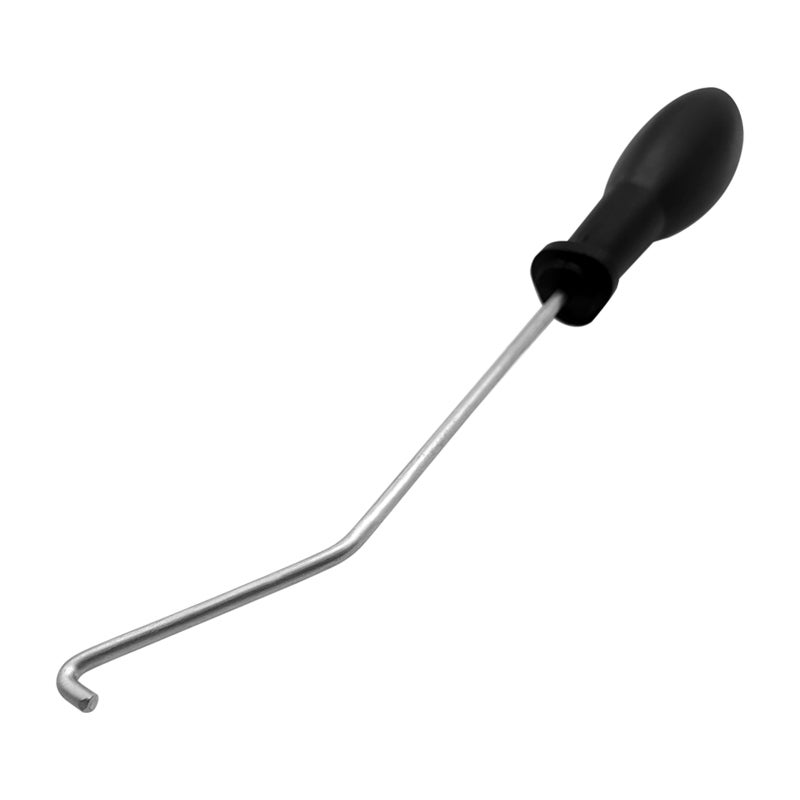 Door Handle Screwdriver: Black Sturdy Steel With Plastic Handle - Ergonomic Comfortable Grip Car Door Panel Removal Tool for Porsche Volkswagen Audi Car Repair Restoration Projects - Image 3