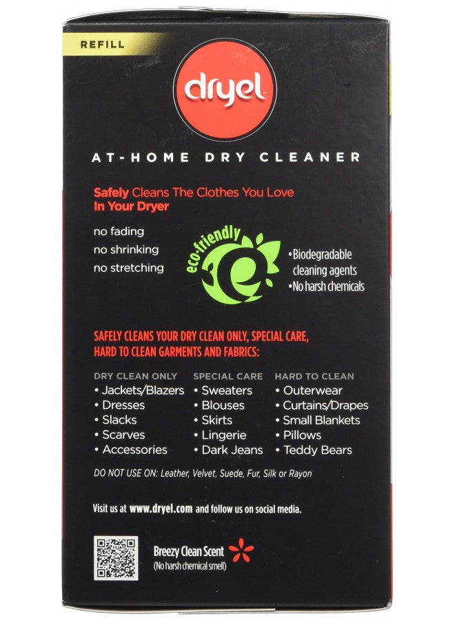 Dryel At-Home BONUS Dry Cleaner Refill Kit with Extra 2 Cloths, Includes Dry Cleaning Cloths - 8 Load Capacity - Image 3