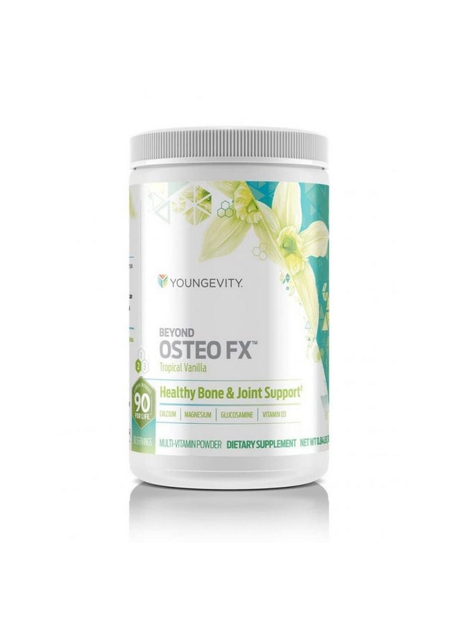 youngevity Beyond Osteo Fx Powder 360G Canister Tropical Vanilla Flavor  - Image 1