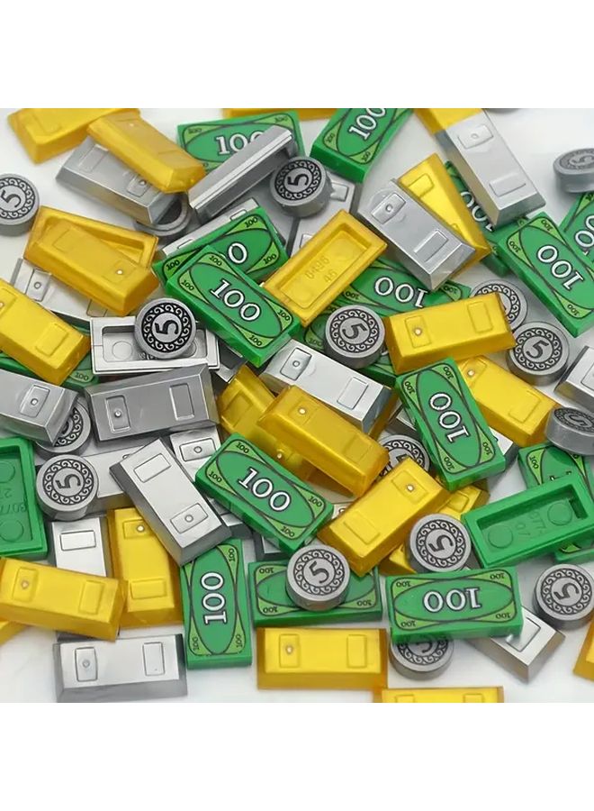 Silver Building Blocks Set 100 Pcs Treasure Gem Coin Bricks Educational Toy - Image 2