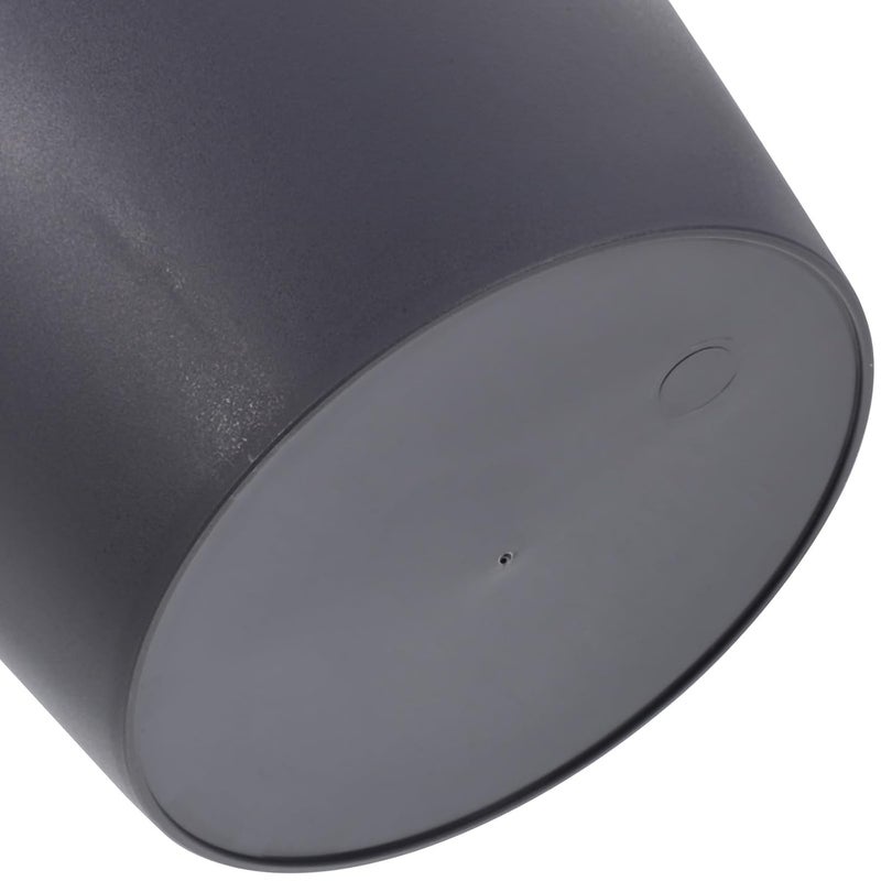2pcs Oval Small Trash Bins Without Lid, Plastic Wastebaskets for Kitchen, Bathroom, Bedroom Countertop, Compact Household Garbage Cans in Dark Blue and Dark Green - Image 3