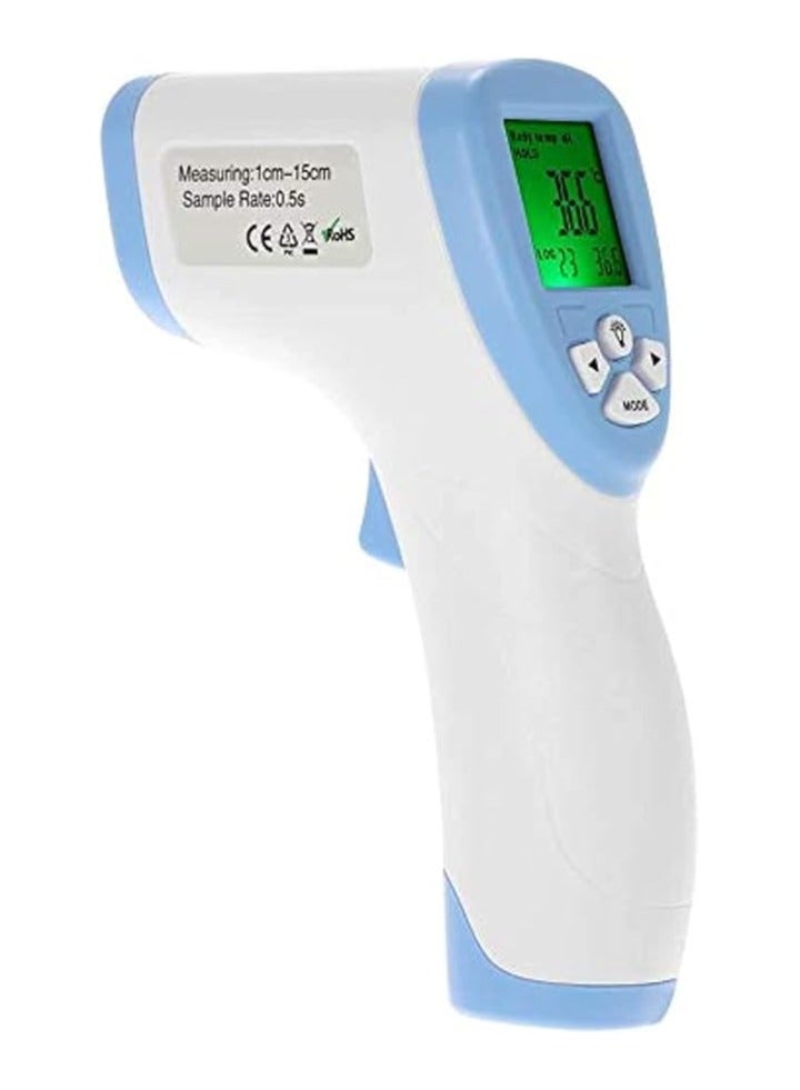 Generic Digital thermometer Digital Lcd Non-Contact Ir Infrared Thermometer Forehead Body Surface Temperature Measurement Data Hold Function  - Image 1