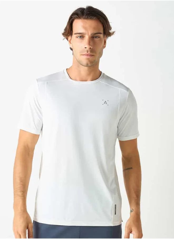 ADOT Crew Neck T-shirt with Short Sleeves