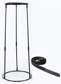 Mike Music Djembe Floor Stand - African Drum Stand 10 inch 12 inch Durable and Lightweight Universal Sitting Standing Support Frame for Percussion Drum  - Image 1