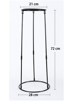 Mike Music Djembe Floor Stand - African Drum Stand 10 inch 12 inch Durable and Lightweight Universal Sitting Standing Support Frame for Percussion Drum  - Image 3