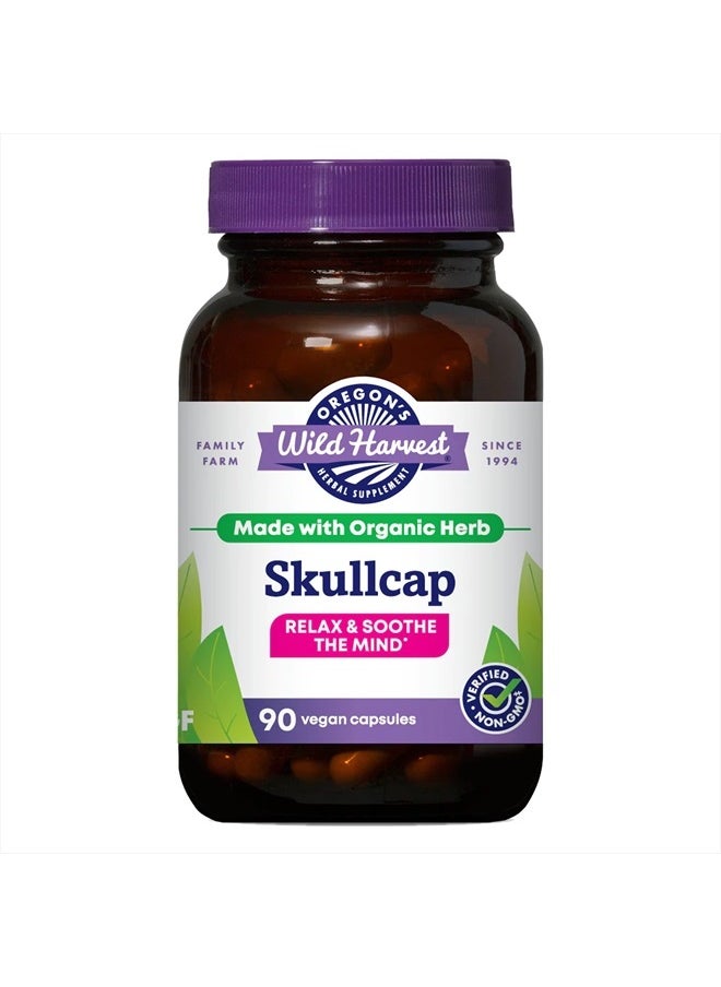 Organic Skullcap Vegan Capsules | Traditional Herbal Supplement, 90 Count - pzsku/ZDB07E1681FC64BE52AD2Z/45/_/1715736423/206f186f-5735-4ae8-a4c5-3b71534f3447