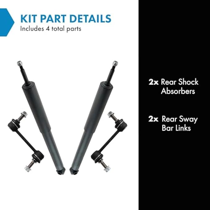 TRQ Rear Suspension Kit Compatible With 20032007 Toyota Sequoia - Image 3