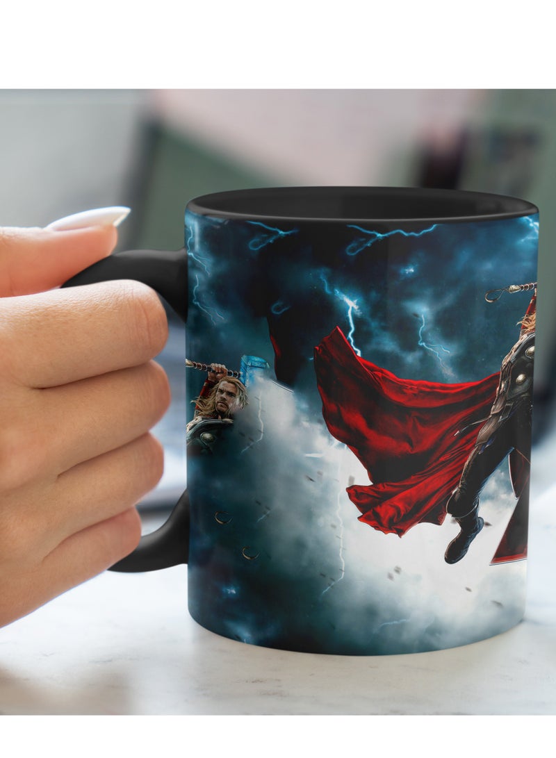 إم إي سي كوب قهوة أفنجرز ثور أسود، 11 أونصة - Image 3