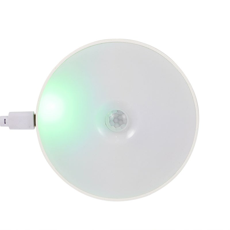 2Pcs Human Body Induction Night Light Small Night Light USB Light Decor White - Image 5