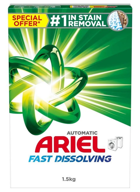 Fast Dissolving Laundry Detergent Powder 1.5kg