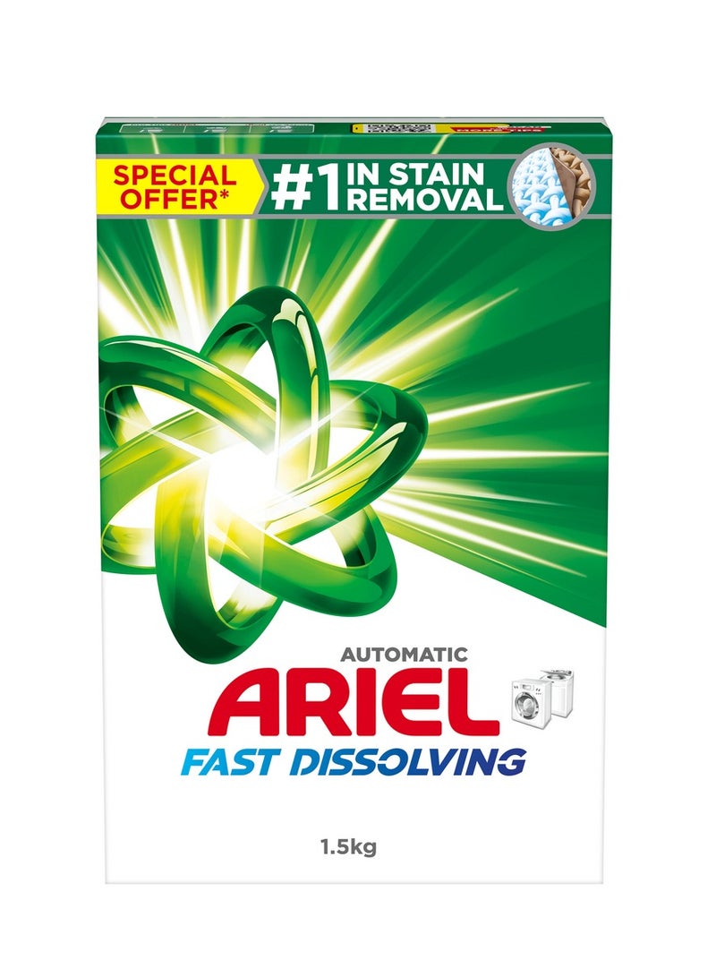 Ariel Fast Dissolving Laundry Detergent Powder - Image 1
