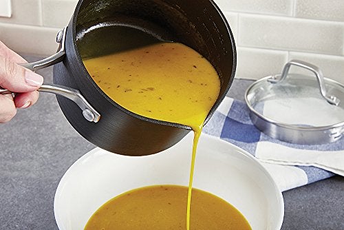 Calphalon Classic Nonstick Sauce Pan with Cover, 1.5 quart, Grey - Image 2