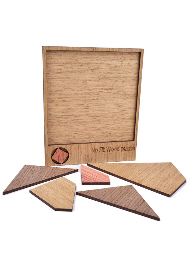 Disappeared Square One-piece Delivery Supply Price Friendly Wooden Puzzle Strength Factory-Color:Contact Customer Service For More Styles - Image 5