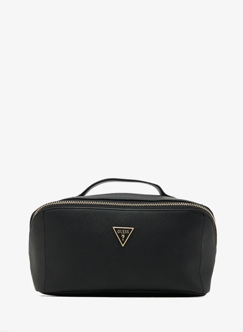 GUESS Logo Large Cosmetic Bag
