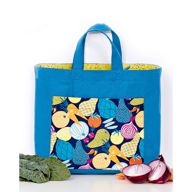 Simplicity SS9517OS Reusable Tote Bag Sewing Pattern Kit, Code S9517, One Size - Image 4