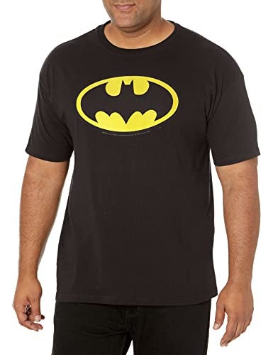 DC Comics Batman Basic Logo Mens T Shirt XXL Black - Image 1