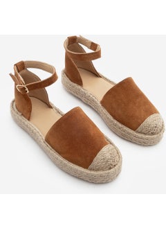 MARJIN Women's Leather Ankle-Strap Jute Espadrille Sandals Zoder  - Image 3