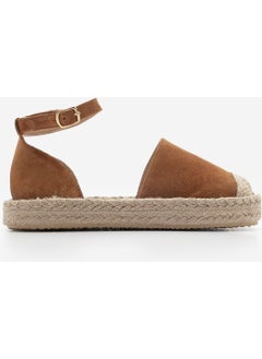 MARJIN Women's Leather Ankle-Strap Jute Espadrille Sandals Zoder  - Image 2