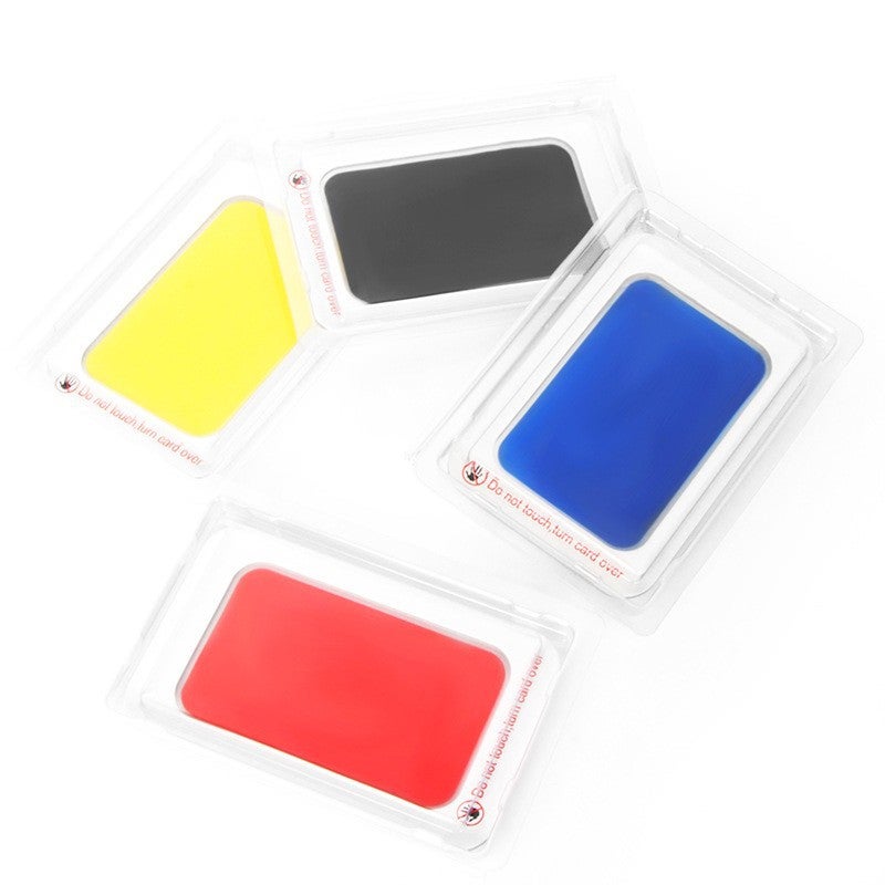 Baby Not Dirty Hand Printing Pad Baby Graffiti Commemorative Hand Printing Table Color Posensitive Printing Pad - Image 3