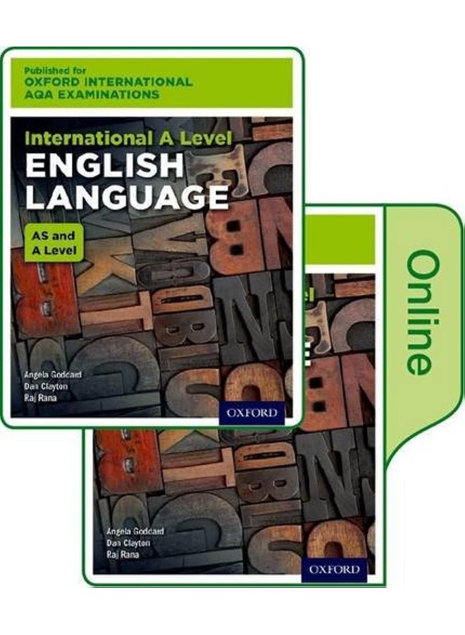 OxfordAQA International A-level English Language (: Print & Online Textbook Pack