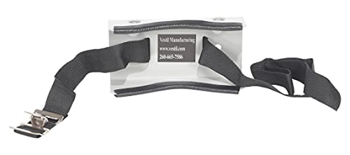 Vestil CB-W-S Steel Wall-Mounted 1 Cylinder Bracket - Image 1