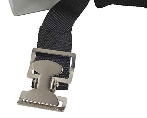 Vestil CB-W-S Steel Wall-Mounted 1 Cylinder Bracket - Image 5