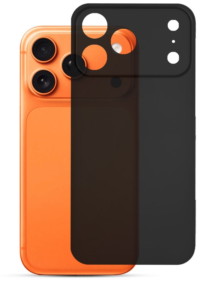 CATANES Air Skin Case Cover for Apple iPhone 17 Pro Max - Sturdy Back Cover - Durable Thin Case - Drop Protection Cover - Black - Image 1