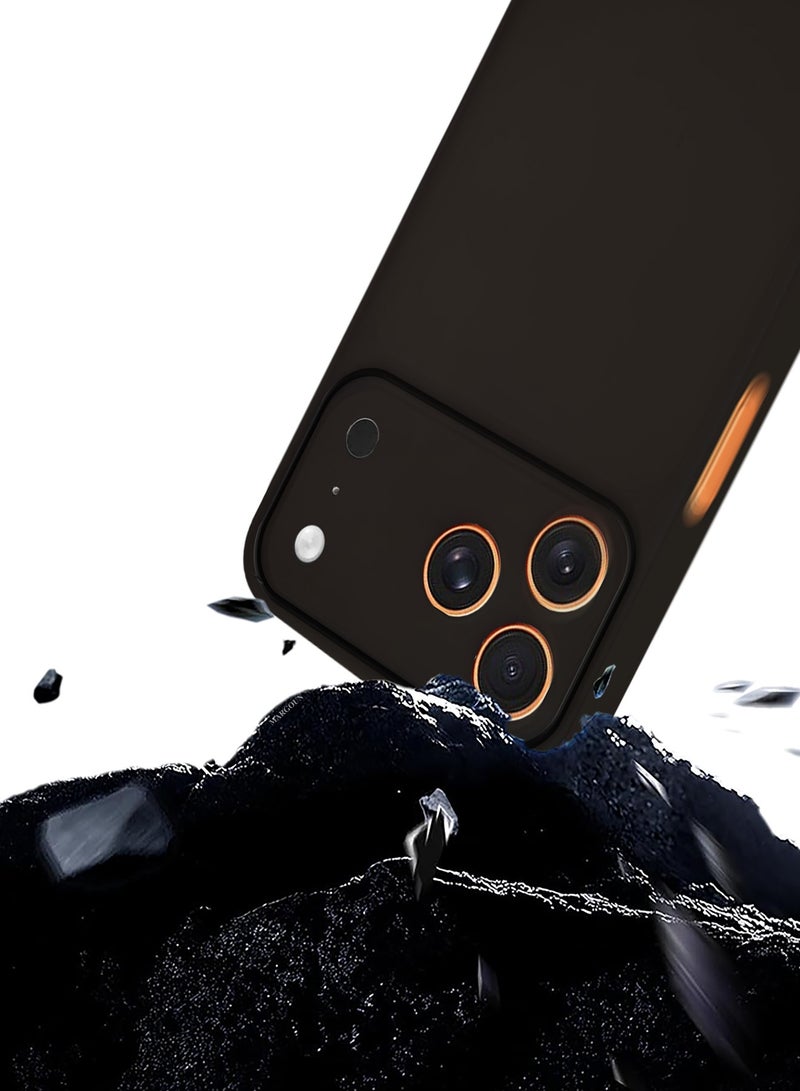 CATANES Air Skin Case Cover for Apple iPhone 17 Pro Max - Sturdy Back Cover - Durable Thin Case - Drop Protection Cover - Black - Image 4