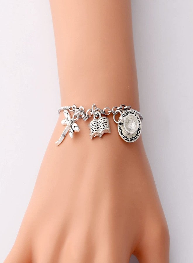 MYOSPARK G G Gifts for Women TV Show Inspired Charm Bracelet TV Show Themed Jewelry Gift Sister Gift (GG Slider BR) - Image 4