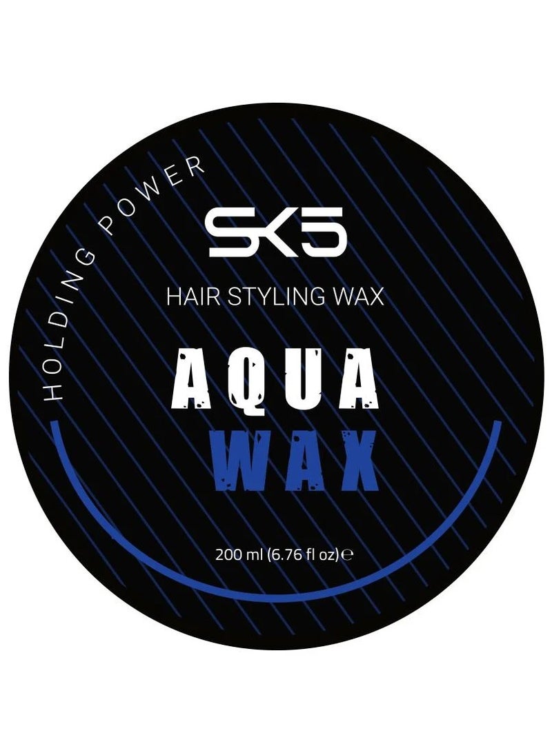 اس كي فايف SK5 اكوا واكس لتصفيف الشعر ازرق 200مل - Image 3