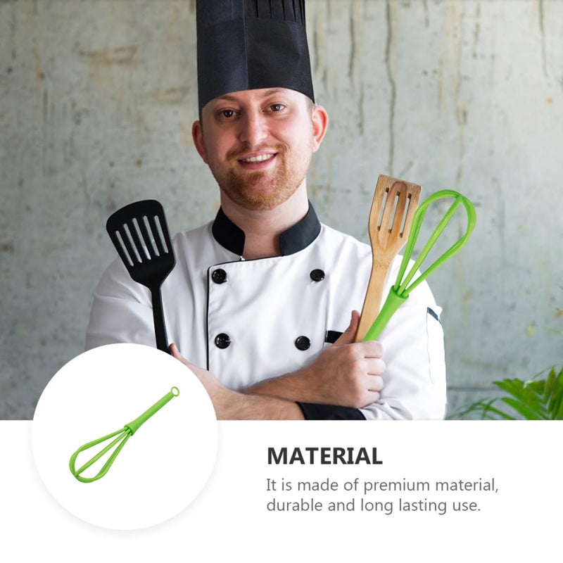 10Pcs Manual Plastic Egg Whisk Hand Held Multi Function Baking Cooking Tool - Image 4
