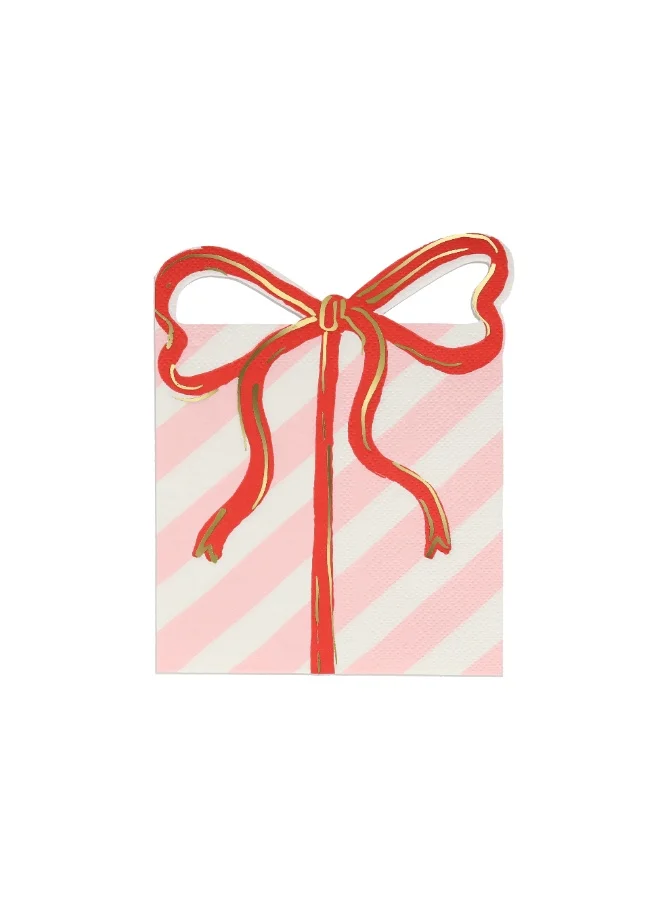 Meri Meri Present With Bow Napkins
