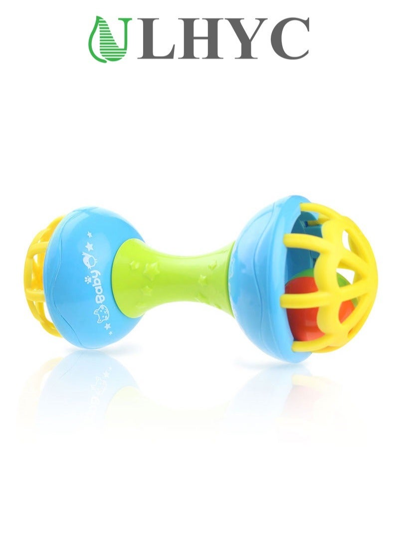 Baby Rattles Soft Teethers Hand Bell Infant Fitness Ball Dumbbell Climbing Toy Educational Mobiles Toys - Image 3