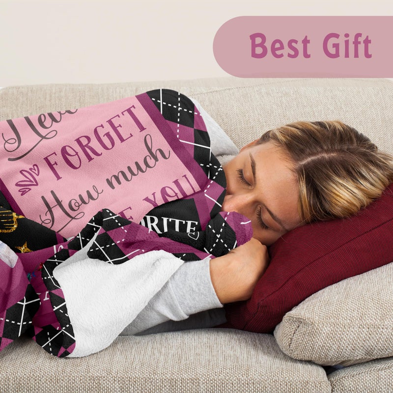 Lcobion Grandma Gifts for Mothers Day  Grandma Gifts  Gifts for Grandma  Grandma Birthday Gifts  Great Grandma Gifts  Birthday Gifts for Grandma  Grandmother Gifts  Nana Gigi Gifts  Grandma Blanket 50""X60""  - Image 3