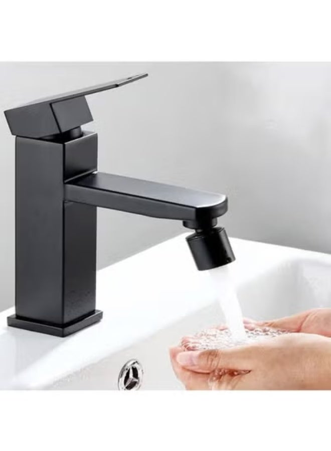 ارواق 2 وضع مغسلة صنبور فوهة 360 درجة الروتاري سبلاشباك صنبور مهوية بالوعة المطبخ الضغط صنبور مهوية الفوار - Image 4