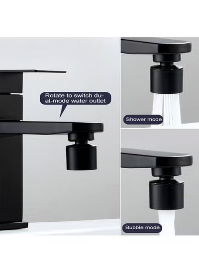 ارواق 2 وضع مغسلة صنبور فوهة 360 درجة الروتاري سبلاشباك صنبور مهوية بالوعة المطبخ الضغط صنبور مهوية الفوار - Image 2