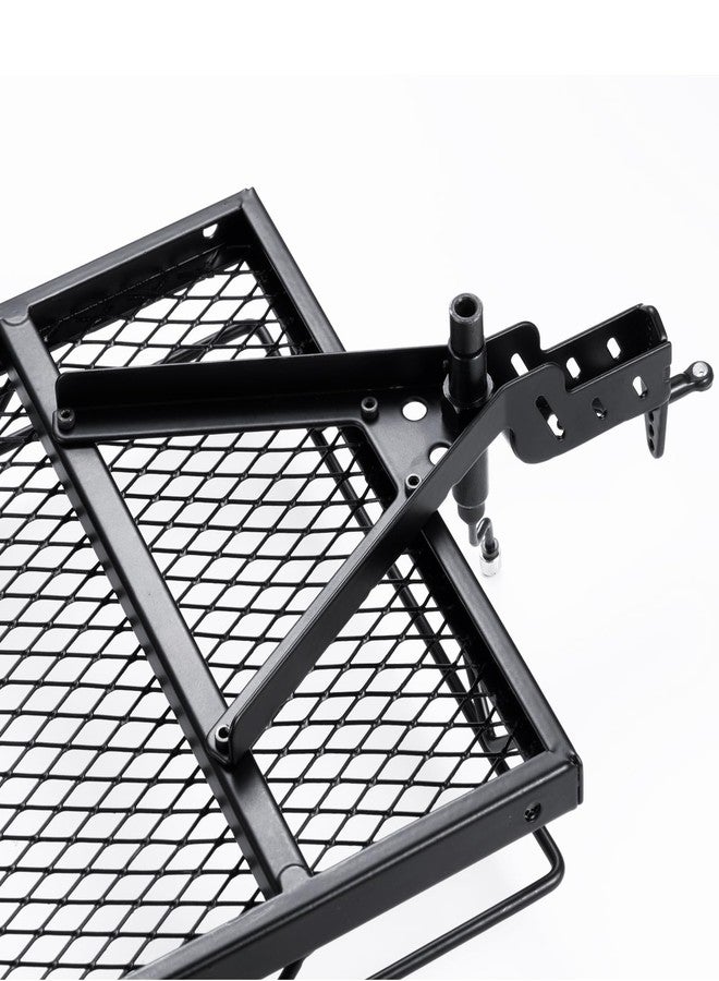 JGGZONE RC Trailer for Hauling Behind Car - Metal Hitch Mount Trailer with 4 Tires Heavy Duty Truck and RC Rock Cars Trailer for 1/18 RC Crawler TRX4M Defender Bronco K10 High Trail F150 - Image 5