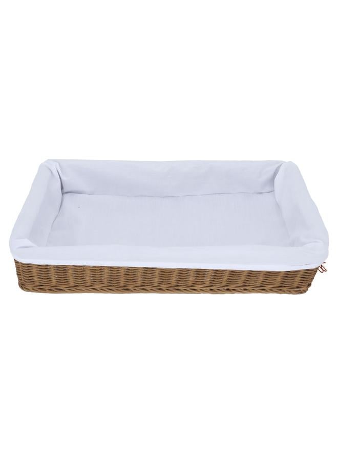 Alsaif Rectangular Wicker Serving Basket 50 - Image 2