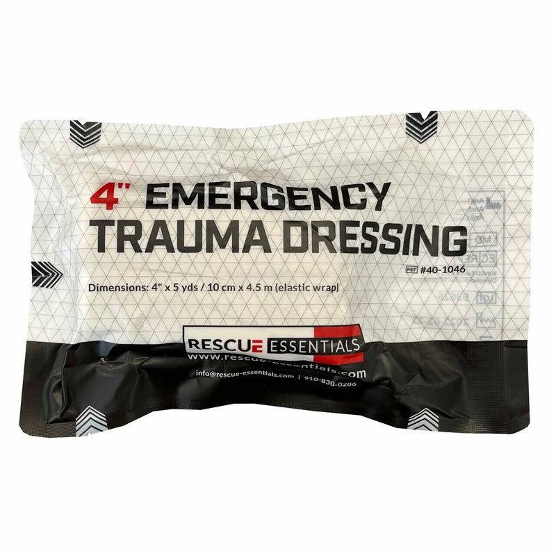 Rescue Essentials 4 Emergency Trauma Dressing 5 Pack - Image 2