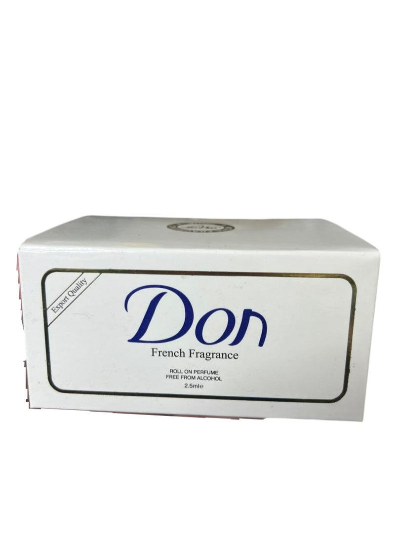 don French Fragrance Roll On Perfume 2.5 ML 12 Pcs - Image 1