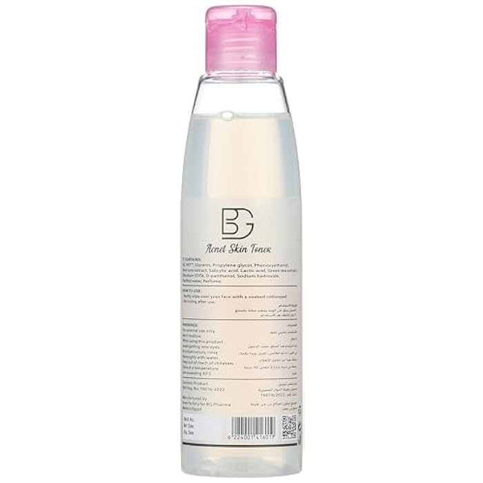 BG Skin Toner for oily and acne prone skin/Paraben free / 200ml - Image 4