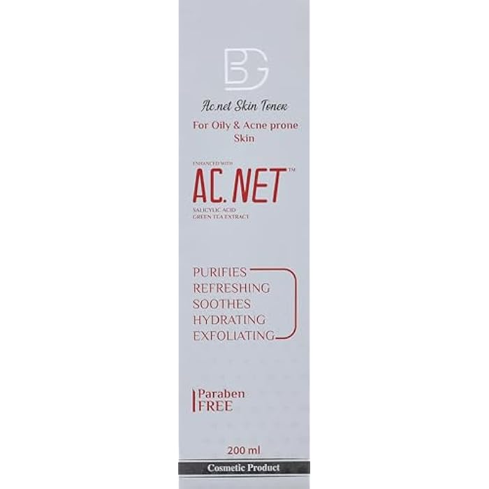 BG Skin Toner for oily and acne prone skin/Paraben free / 200ml - Image 2