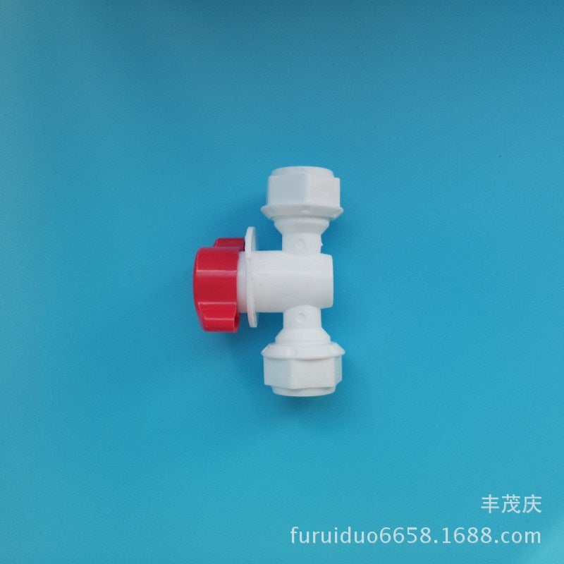 Pom Aluminum Plastic Pipe Joint 1216Pe Pipe Nylon Pipe Fittings Elbow Tee Solar Accessories Plastic Pipe Joint - Image 1