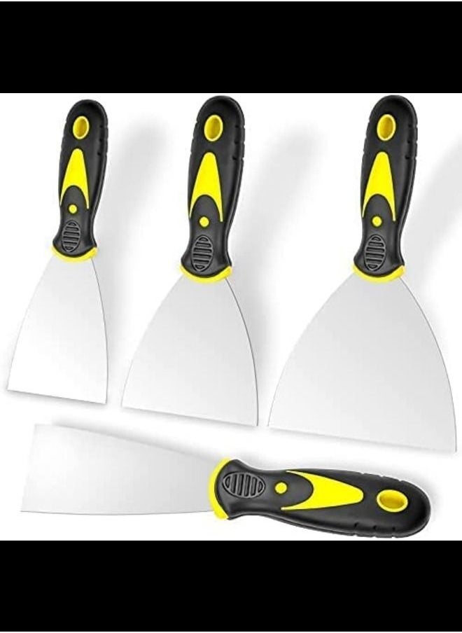 ABBASALI Putty Knife, 4Pcs Spackle Knife Set  - Image 1