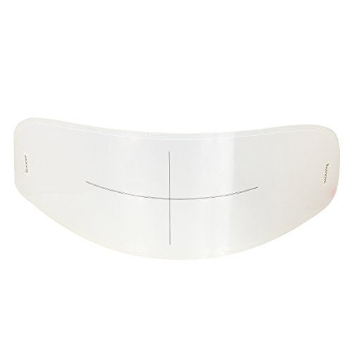 WeePro Universal Helmet Shield Anti Fog Film,Clear Visor Lens Insert Fog Resistant 3.7" x 10.7" - Image 1