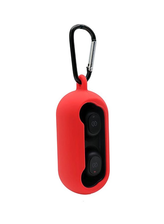 QCY Silicone Bluetooth Headset Cover Red - Image 2