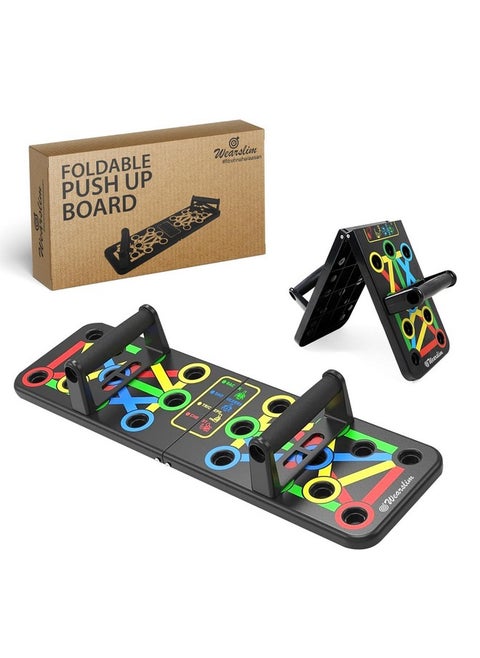 Professional Push Up Board For Men, Multi-Functional 10 In 1 Pushup Board Fitness Equipment Push Up Bar For Home Pushup Stand Gym Equipment For Men And Women