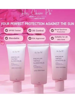 Premium TINTED SUNSHIELD SPF50- 50gm - pzsku/ZDB09E50E694B1F17BC9CZ/45/_/1724681731/b56a2bae-2315-482b-953a-db169d268335