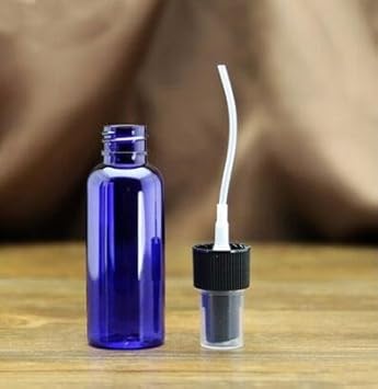 ericotry 30ml 1oz Portable Refillable Blue Plastic Fine Mist Essential Oil Perfume Make up Empty Spray Sprayer Bottle Cosmetic Containers Travel Spray Bottles Pump 6Pcs - Image 5