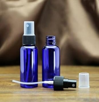 ericotry 30ml 1oz Portable Refillable Blue Plastic Fine Mist Essential Oil Perfume Make up Empty Spray Sprayer Bottle Cosmetic Containers Travel Spray Bottles Pump 6Pcs - Image 4